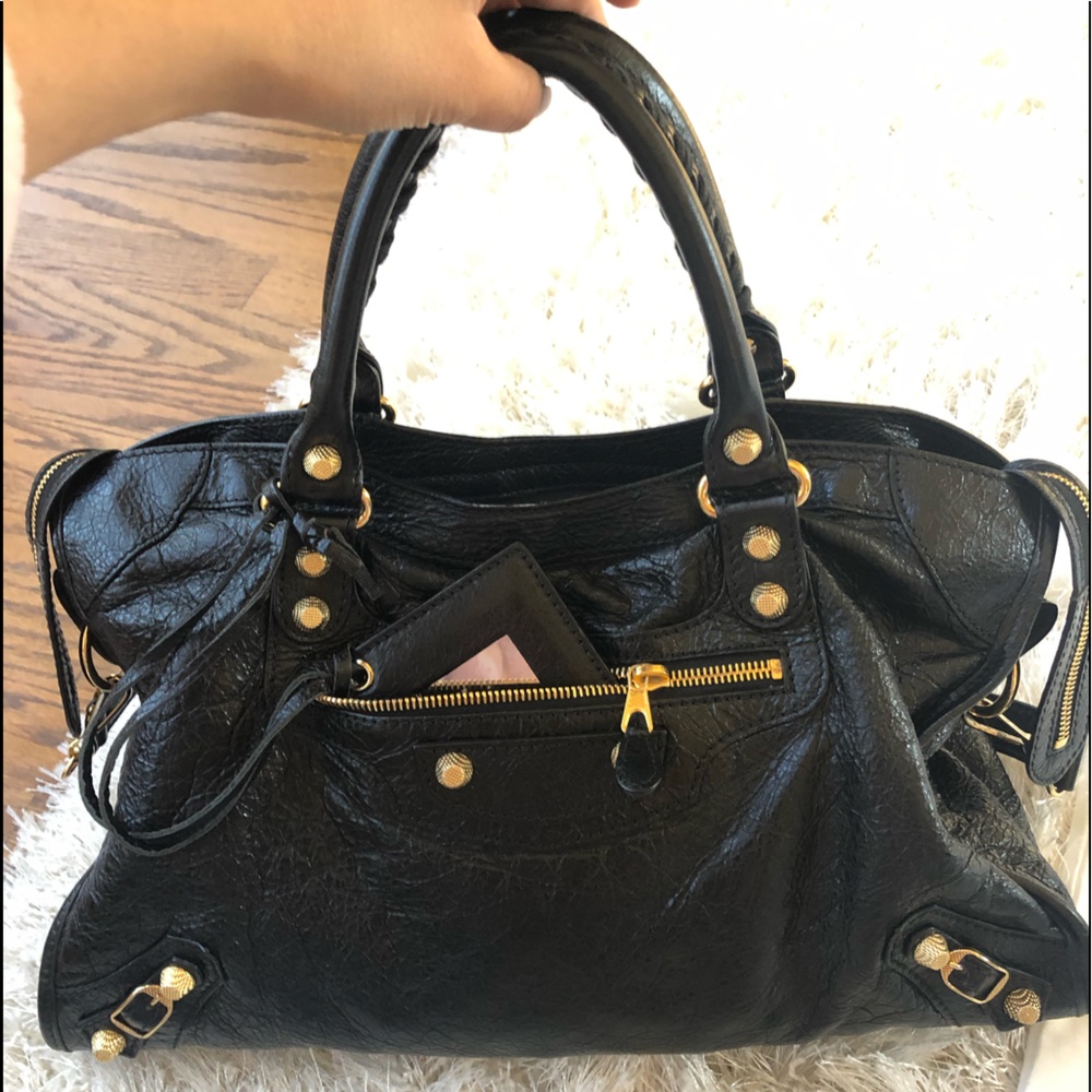Balenciaga Giant 12 Gold City Bag
